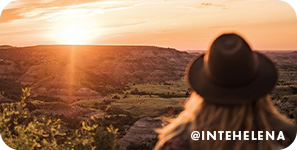 Overlooking the sunset