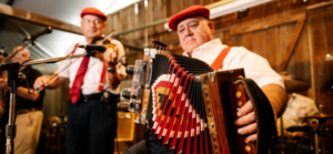 Experience live music in Louisiana.