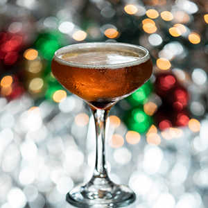 Woman holding an Espresso Martini