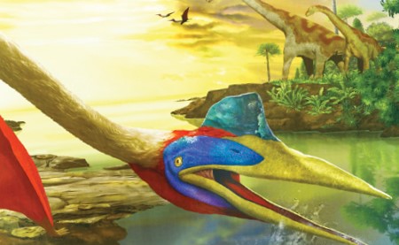 Dinosaur exhibit at the Texas Science & Natural History Museum in Austin, Texas