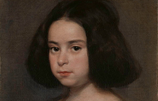 Portrait of a Little Girl painting by Diego Rodriguez de Silva y Velazquez