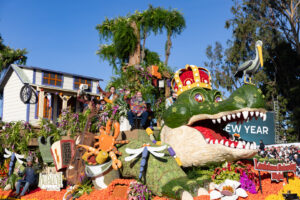Rose Parade gator float