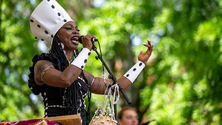 Performer at Festival International de Louisiane