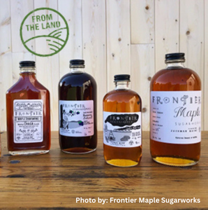 Jars of Frontier Maple Sugar 
