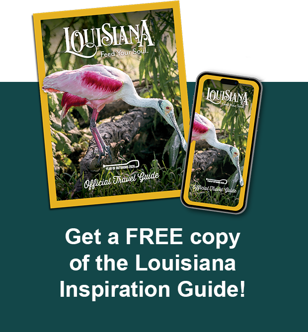 Get a FREE copy of the Louisiana Inspiration Guide!