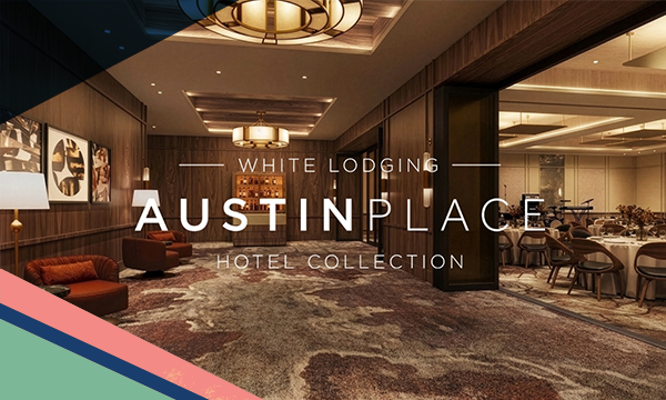  Rendering of the interior lobby of the new Hotel Trinity, Autograph Collection in Austin, Texas